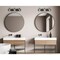 Westinghouse Fixture Wall 60W 3-Light Hyson Universal Mount, Matte Black Clear Glassobe Glass 6127900 - alternate 5